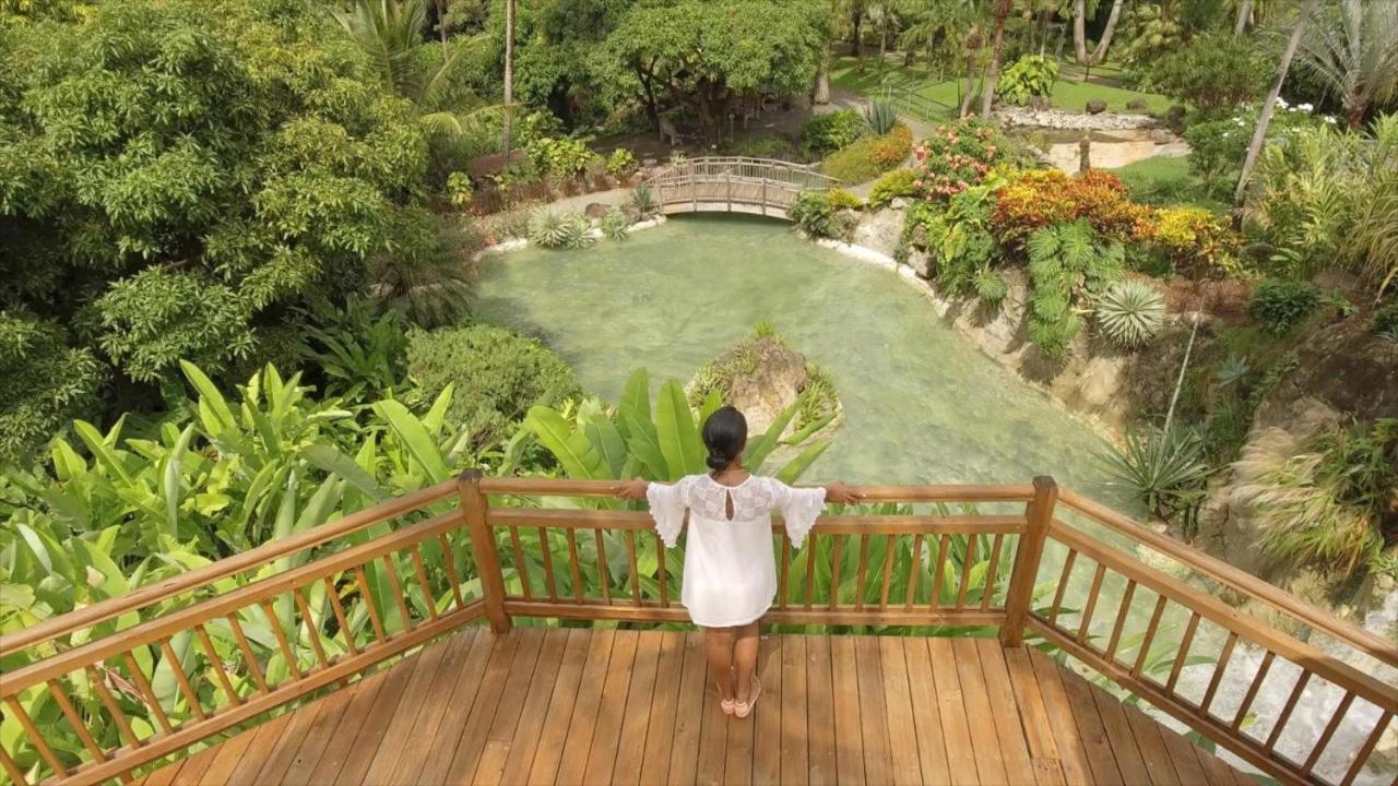 Villa Du Jardin Botanique, Ex. Propriete Coluche Deshaies Exteriör bild