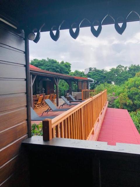 Villa Du Jardin Botanique, Ex. Propriete Coluche Deshaies Exteriör bild