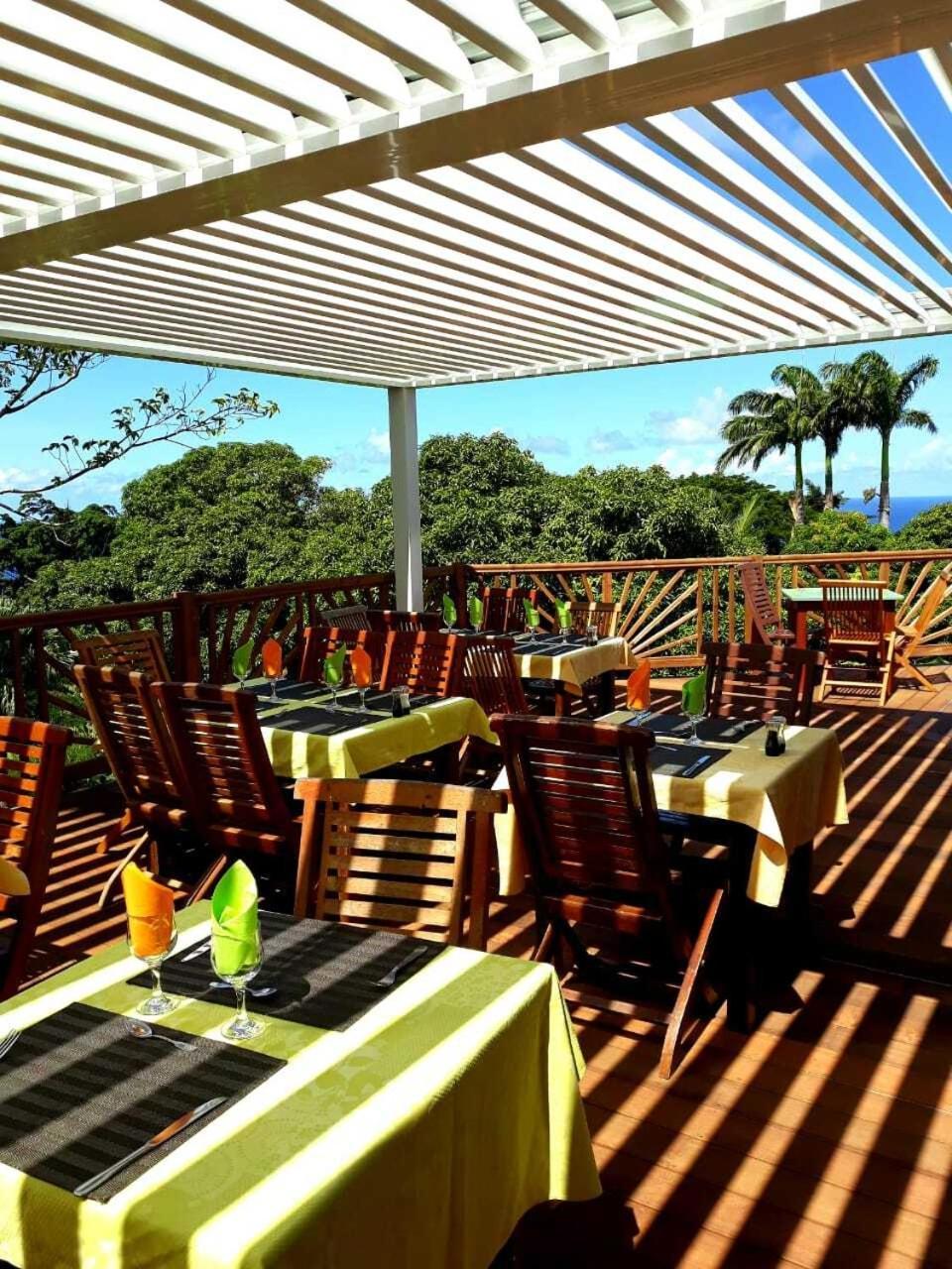 Villa Du Jardin Botanique, Ex. Propriete Coluche Deshaies Exteriör bild